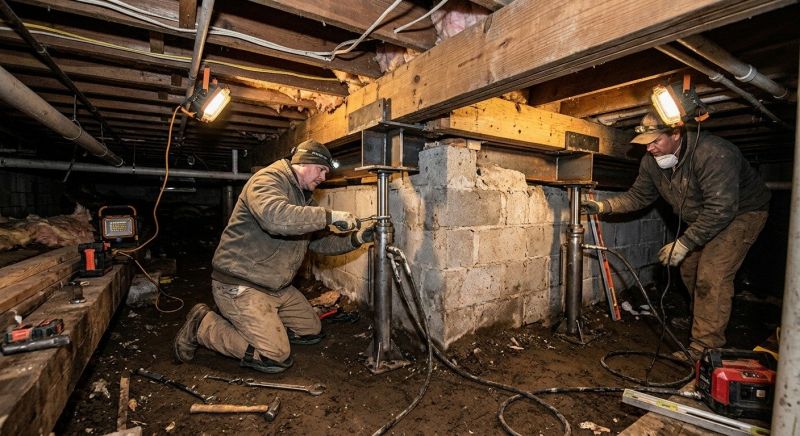 Basement Foundation Repair in Los Alamitos, CA