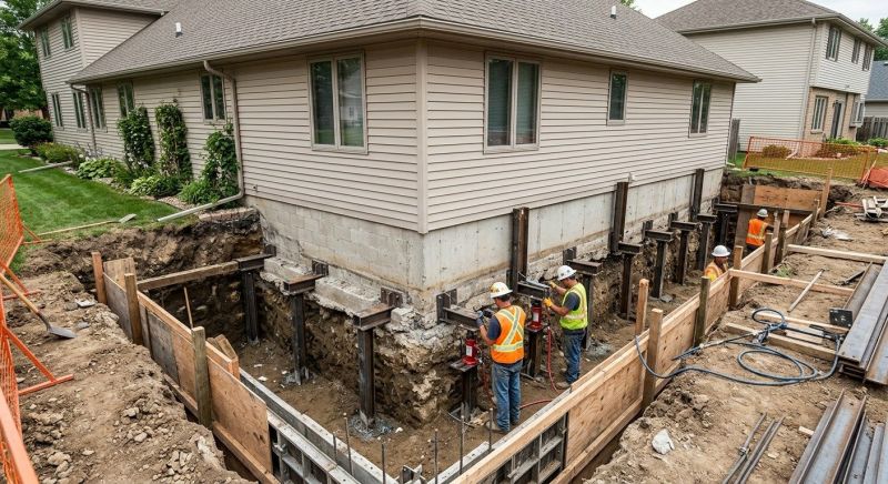 Basement Underpinning in La Habra, CA