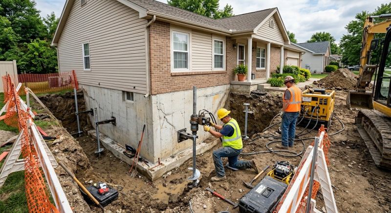 Building Foundation Repair in Orange County, CA