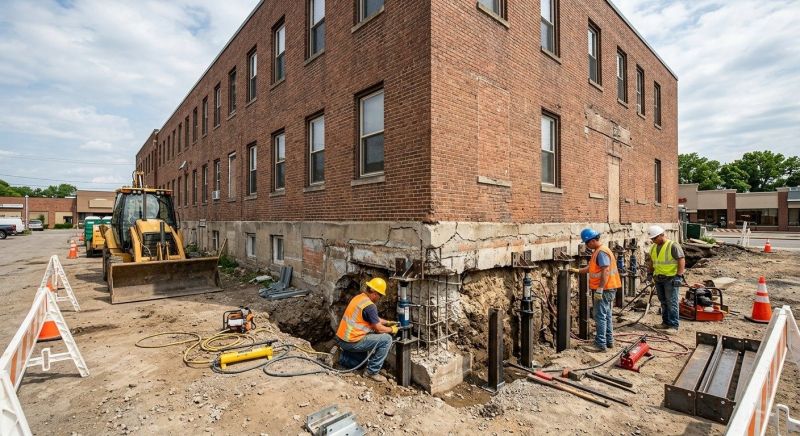 Commercial Foundation Repair in La Habra, CA