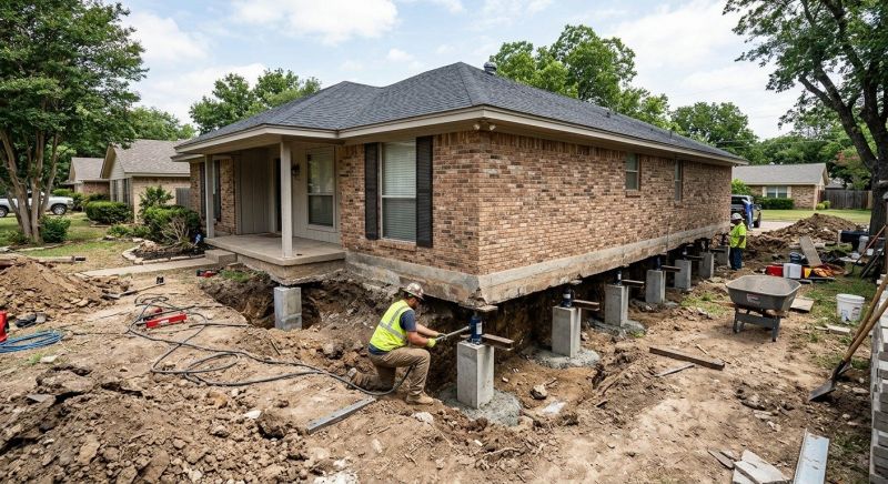Concrete Foundation Leveling in Carson, CA