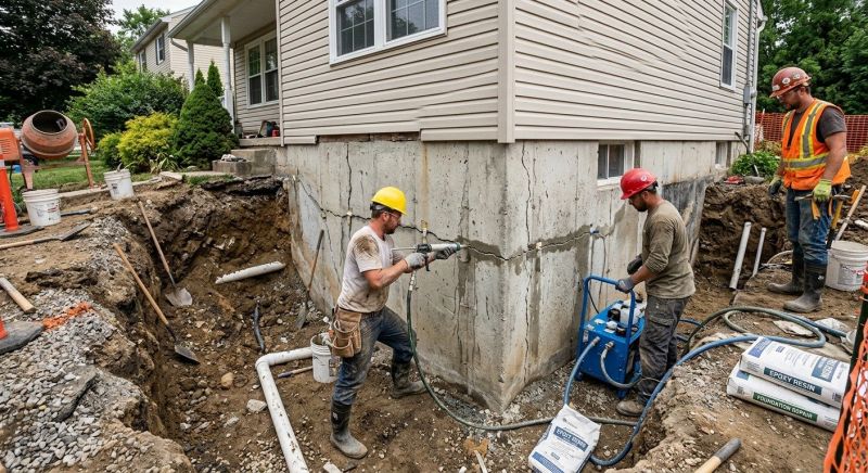 Concrete Foundation Repair in Anaheim, CA