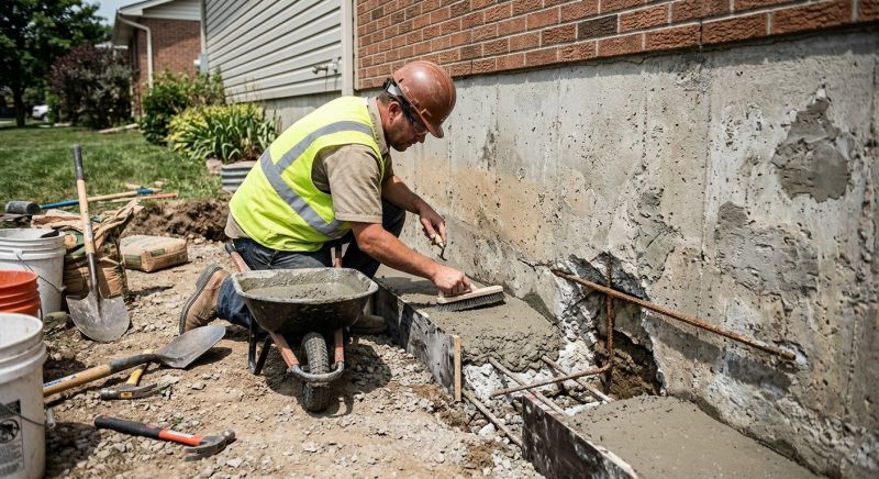 Concrete Foundation Repair in Corona Del Mar, CA