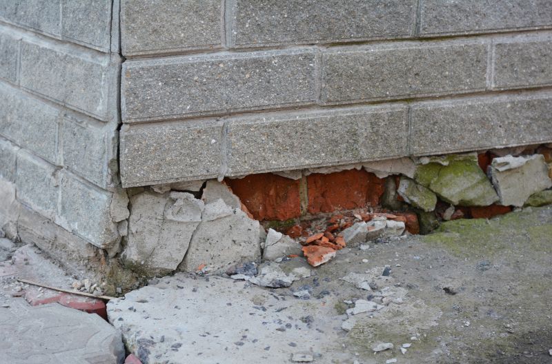 Cracked Foundation Repair in Corona Del Mar, CA