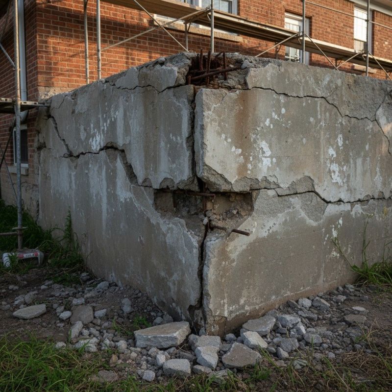 Cracked Foundation Repair in Downey, CA