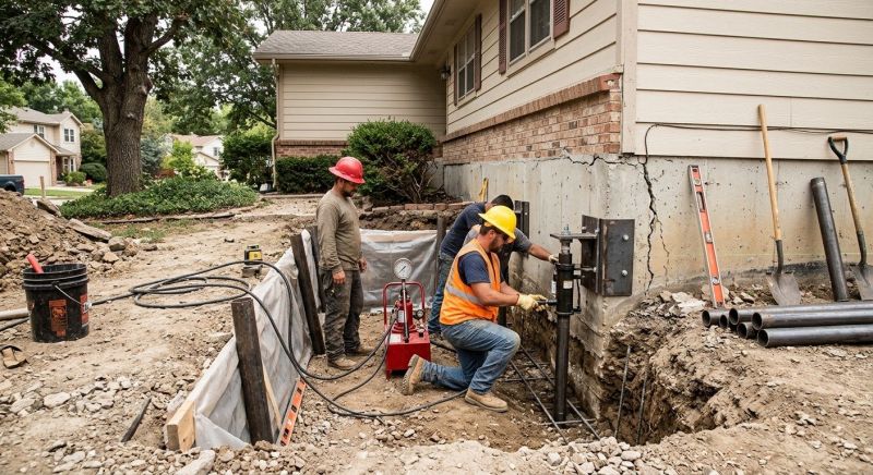 Cracked Foundation Repair in El Monte, CA