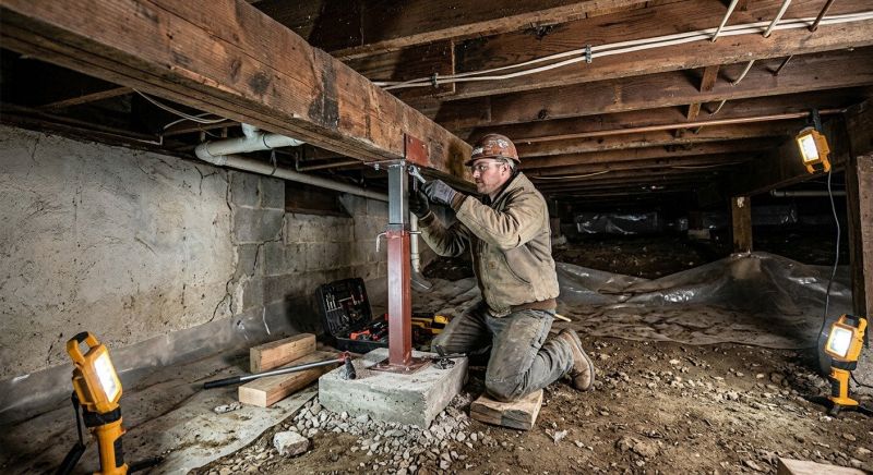 Crawlspace Foundation Repair in Cerritos, CA