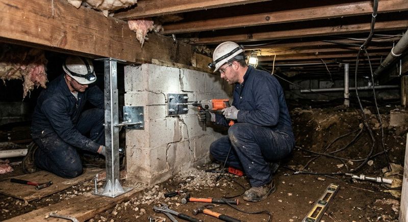 Crawlspace Foundation Repair in Montrose, CA