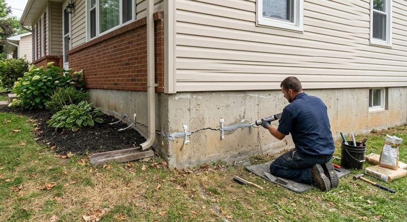 Foundation Cracks Repair in La Habra, CA