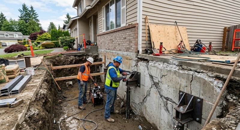Foundation Damage Repair in Claremont, CA