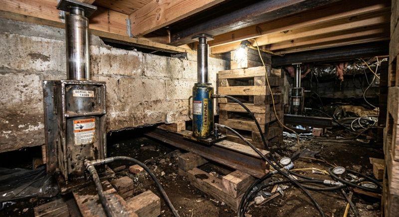 Foundation Jacking in Anaheim, CA