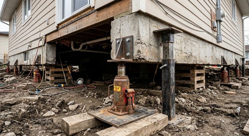 Foundation Jacking in Anaheim, CA