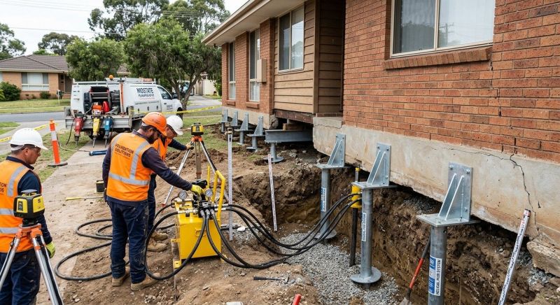 Foundation Jacking in Brea, CA