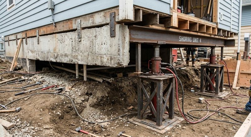 Foundation Jacking in Corona Del Mar, CA