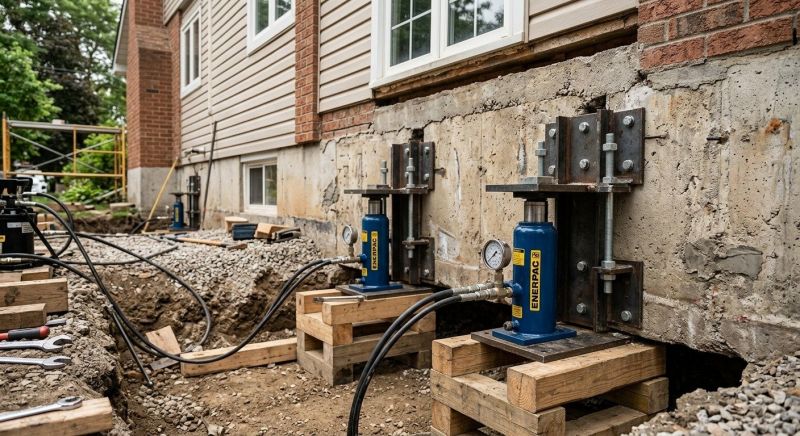 Foundation Jacking in La Canada Flintridge, CA