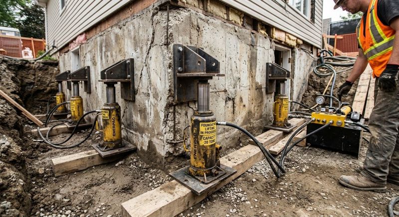 Foundation Jacking in Long Beach, CA