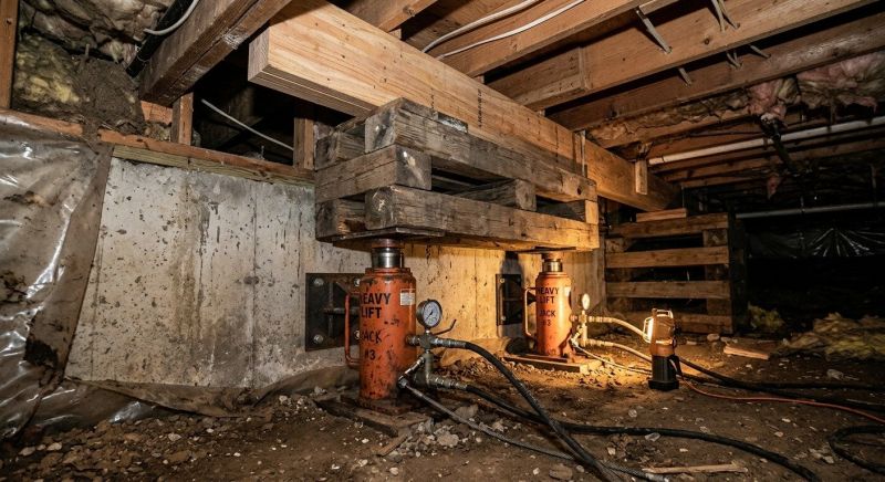Foundation Jacking in Monrovia, CA