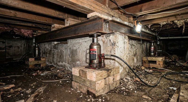 Foundation Jacking in Rowland Heights, CA