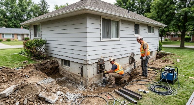 Foundation Pier Repair in La Habra, CA