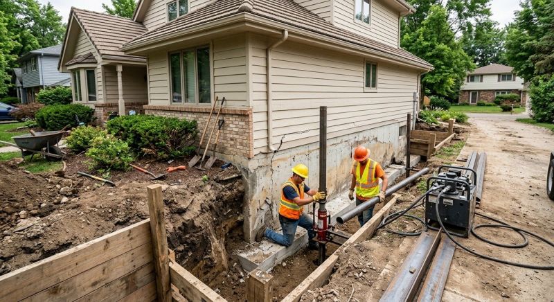 Foundation Repair in Brea, CA