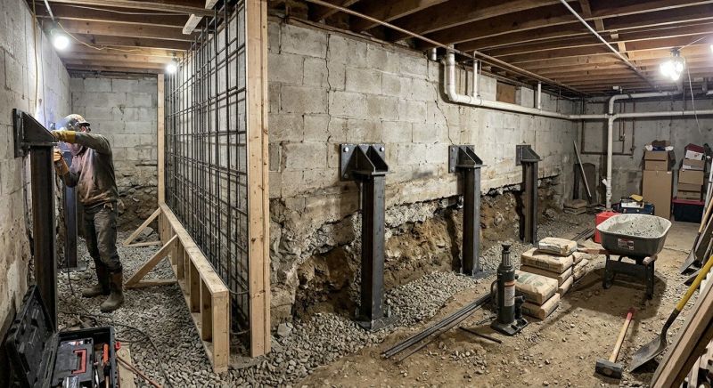 Foundation Stabilizing in Baldwin Park, CA