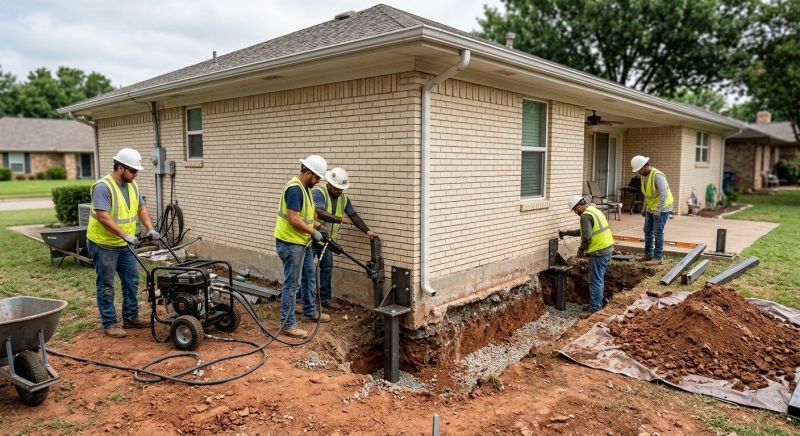Foundation Stabilizing in La Mirada, CA