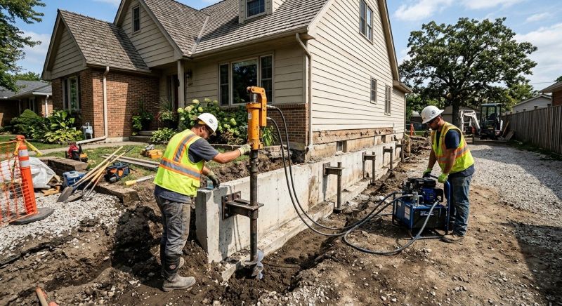 Foundation Stabilizing in La Habra, CA