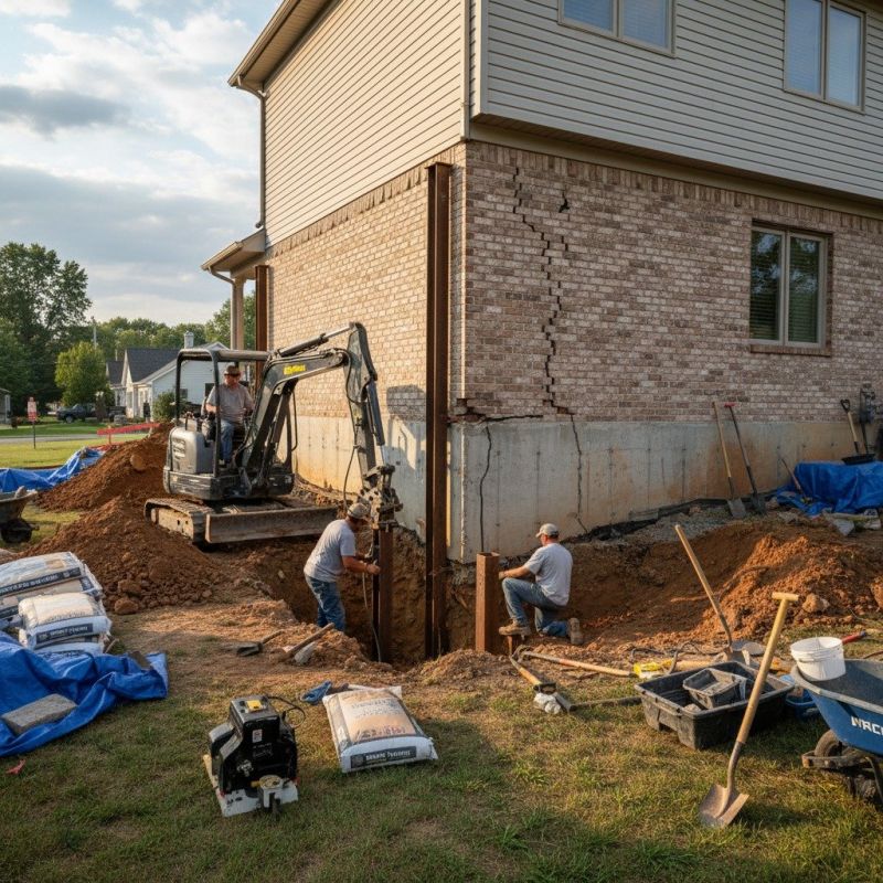 Foundation Structural Repair in Montebello, CA