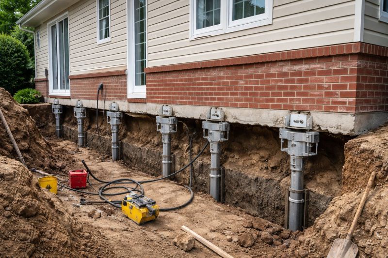Foundation Underpinning in La Habra, CA
