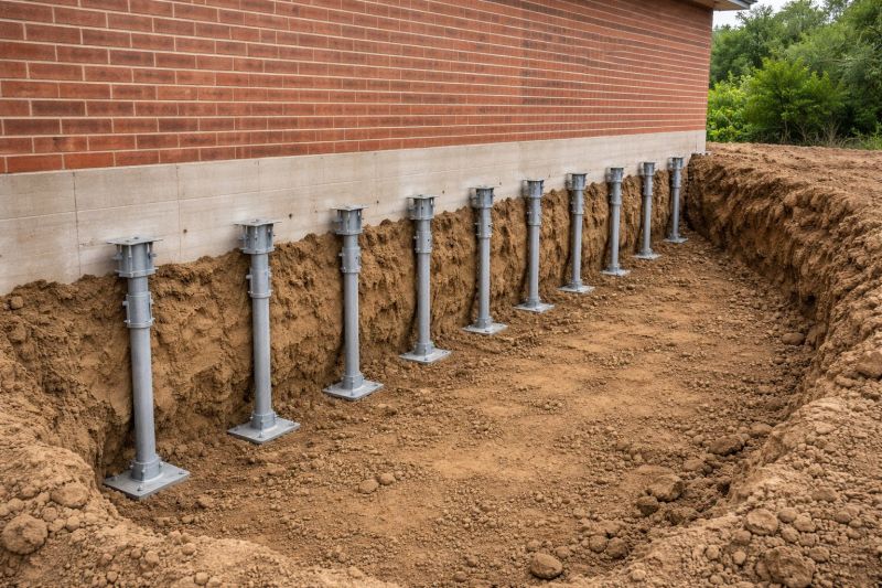 Helical Pile Installation in La Habra, CA