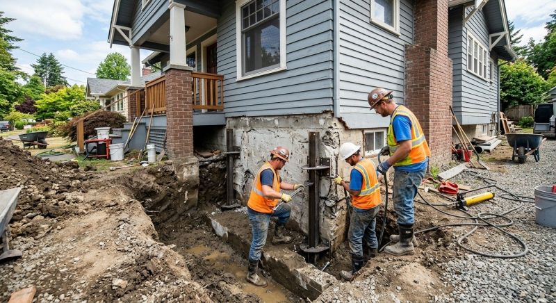 Home Foundation Repair in Villa Park, CA