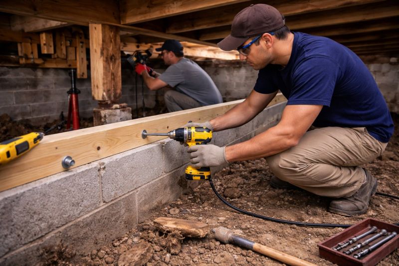 House Foundation Repair in Ontario, CA