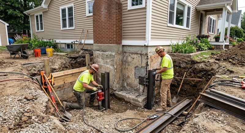 House Foundation Repair in Paramount, CA
