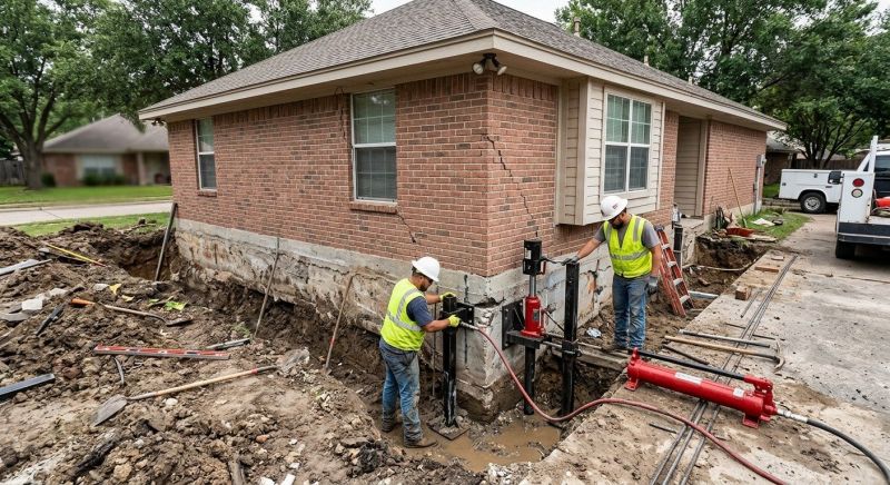 House Foundation Repair in Tustin, CA