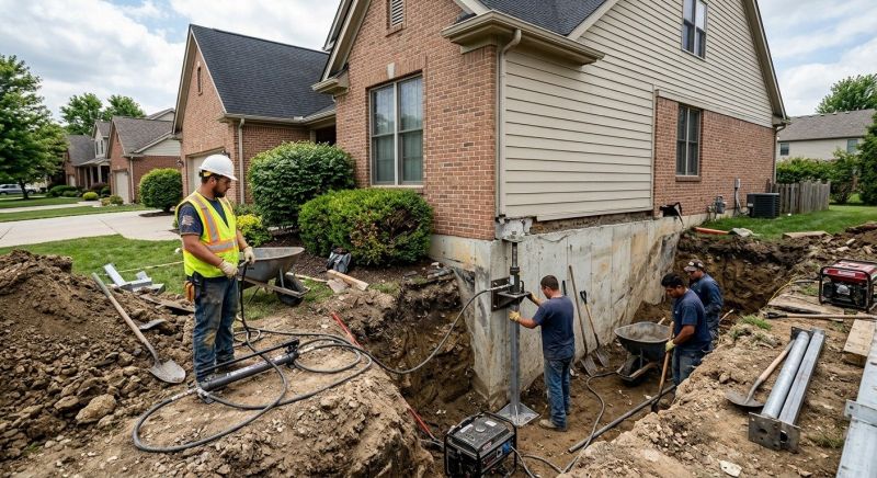 Sinking Foundation Repair in Arcadia, CA