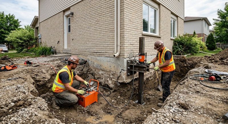 Sinking Foundation Repair in Huntington Beach, CA