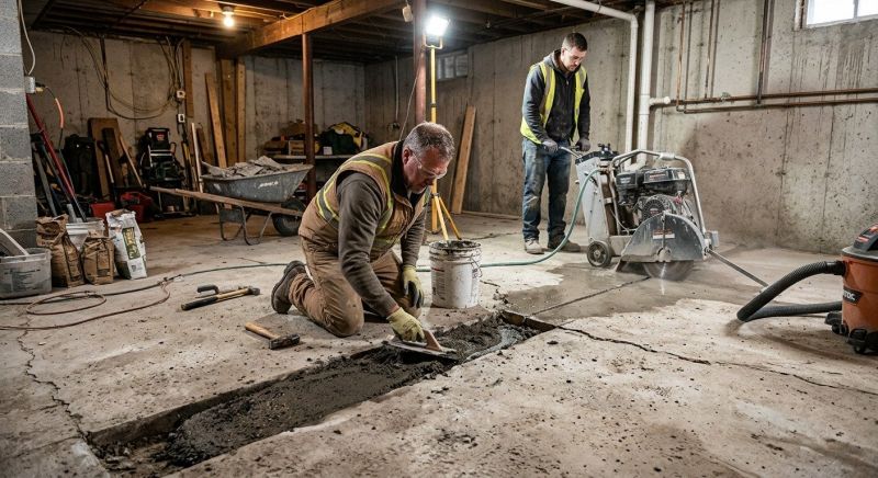 Slab Foundation Repair in La Habra, CA