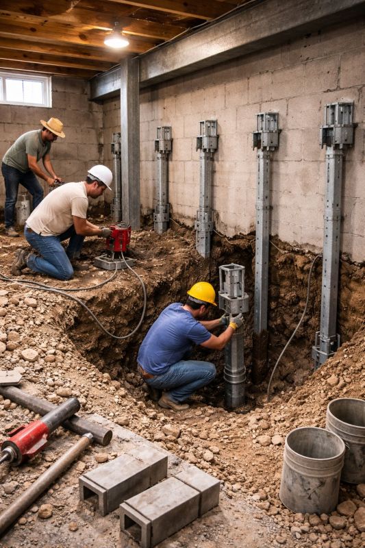 Structural Underpinning in La Habra, CA