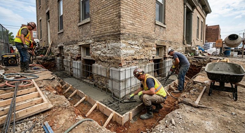 Underpinning Repair in La Habra, CA