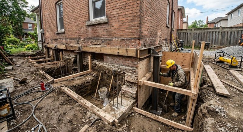 Underpinning Repair in La Habra, CA