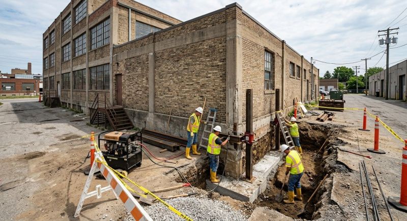 Building Foundation Repair in Westminster, CA