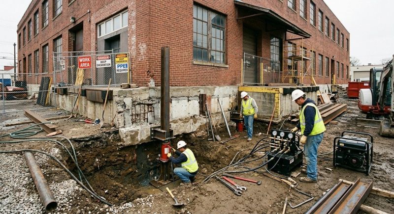 Building Foundation Repair in Pomona, CA