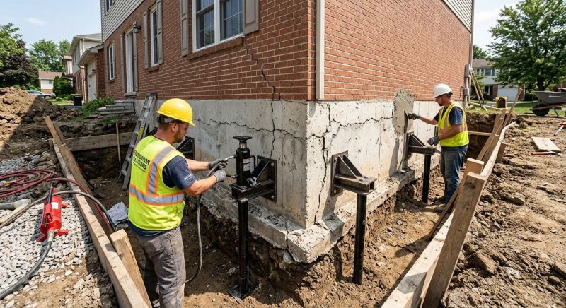 Foundation Structural Repair in Upland, CA